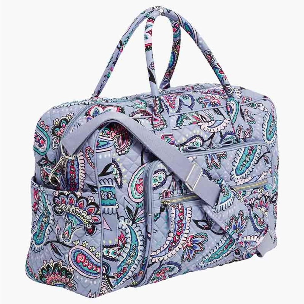 Iconic Weekender Travel Bag in Makani Paisley